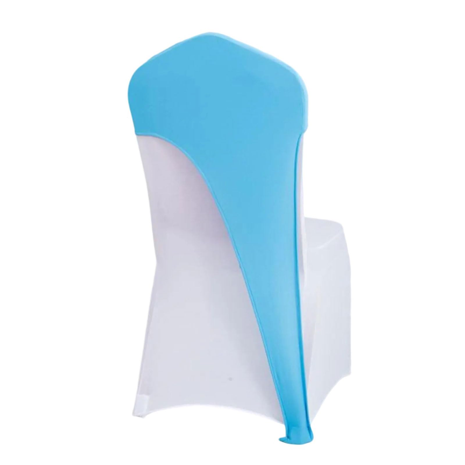 Woedpez Chair Hoods Sash Bands Stretch Spandex Caps Covers for Celebration and Event Spandex Covers