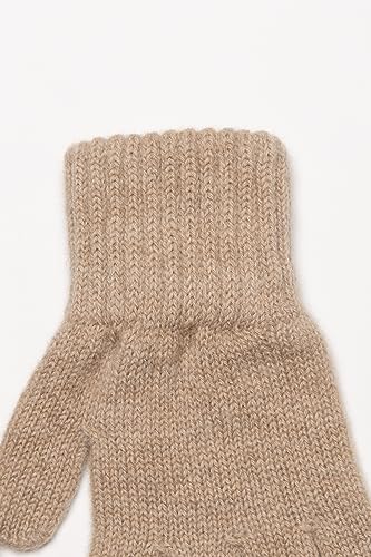 Guantes de lana suaves con acabado de doble capa térmica para frío intenso 6