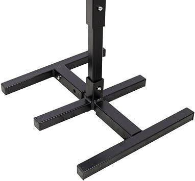 Manual Trash Compactor Tool Heavy Duty Steel Waste Bin Press with 35 Long Handle, Touchless Garbage Compressor for 32170 Gallon Cans for Home, Office, Garden, Restaurant Use Black