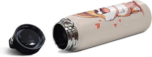 Miniatura 10 de Flashideas Blue Butterfly - Botellas de agua de acero inoxidable aisladas al vacío, a prueba de fugas, ligeras, mantienen el frío y el calor, ideal