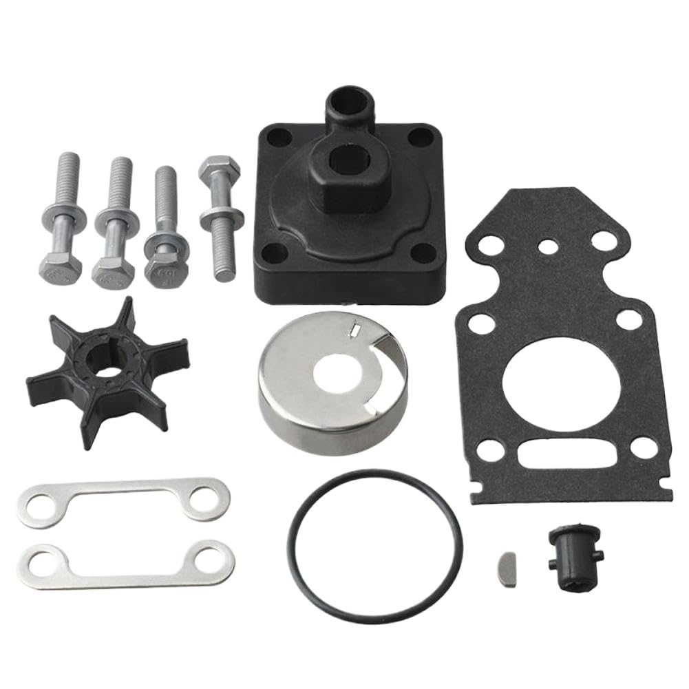 Kit di Riparazione Pompa Acqua 63V-W0078 63V-44301 Compatibile con Motore per Barche a 2 Tempi 9.9HP 15HP