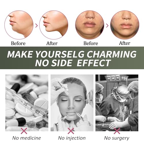 Generic Máscara de lifting facial, fita facial reutilizável, nova máscara de elevação V-Wire 2024, b