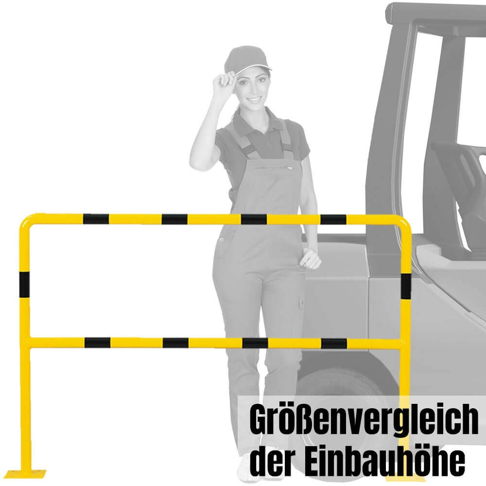 ROBUSTO BIGPACK 2x Rammschutzbügel ECO, Knieholm, g/s, aufdübeln, 150 x 100 cm, Art.-Nr. 608907