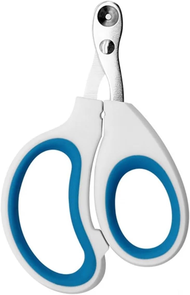 Stainless Steel Nail Clippers for Cat Dog Professional Pet Nail Cutters Scissors Kitten Puppy Claw Trimmer Pet Grooming Supplies(Red Single Hole)