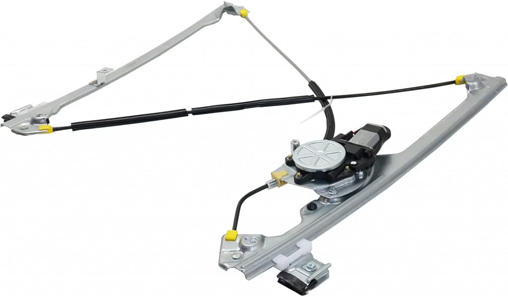 For Chevy Silverado 1500 / 1500-Classic / 2500 / 2500 HD / 2500 HD-Classic / 3500 / 3500-Classic Window Regulator Assembly 1999-2007 Passenger Side | Front | Power | Cable Type | GM1351110 | 19179942