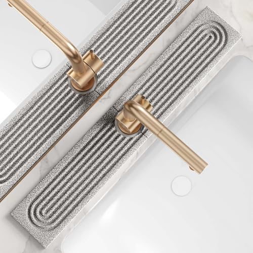 Stone Kitchen Sink Faucet Mat & Splash Guard
