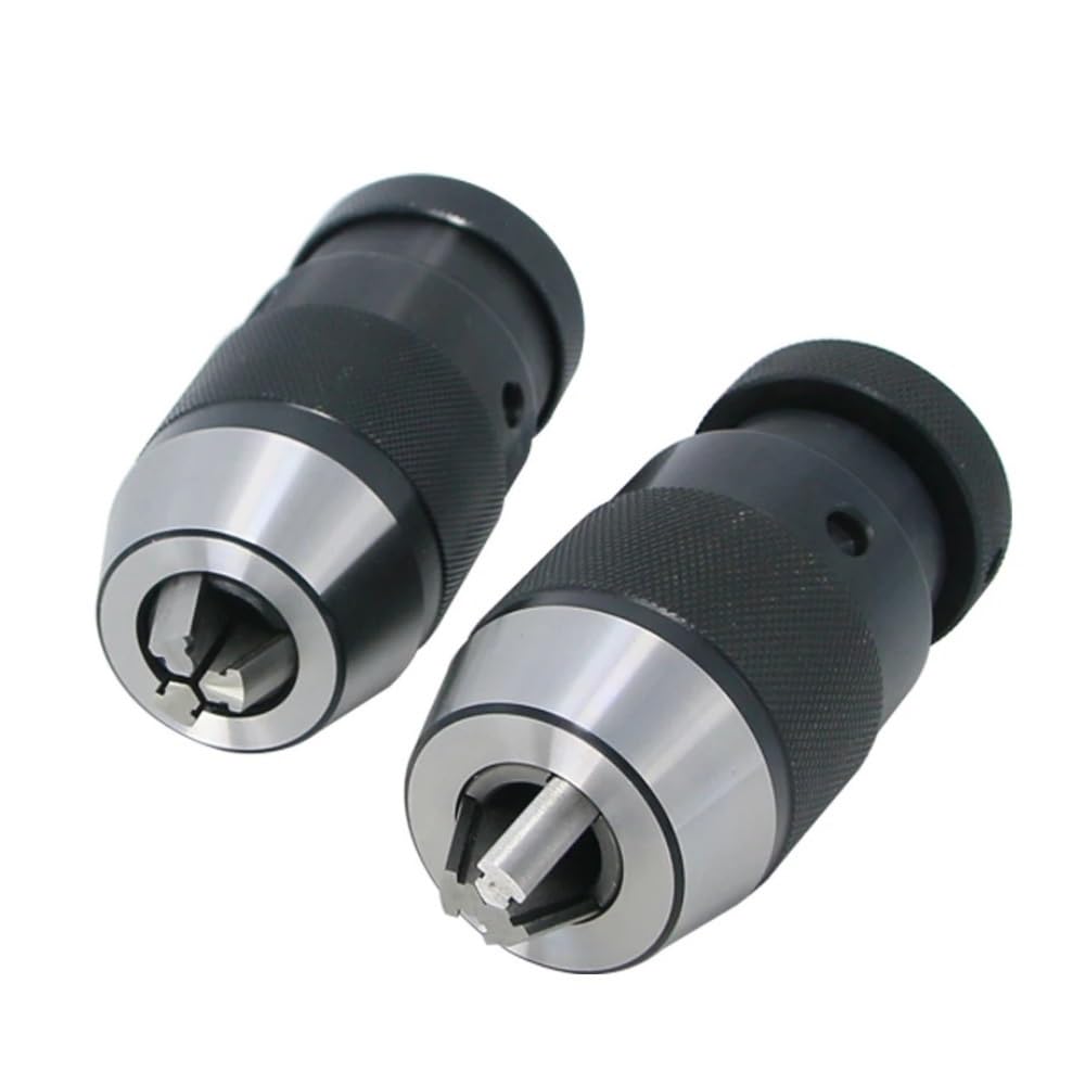 1 set di mandrini for trapano a colonna, mandrino autoserrante for trapano, supporto cono Morse for CNC(MTB2-B12(1-10mm))