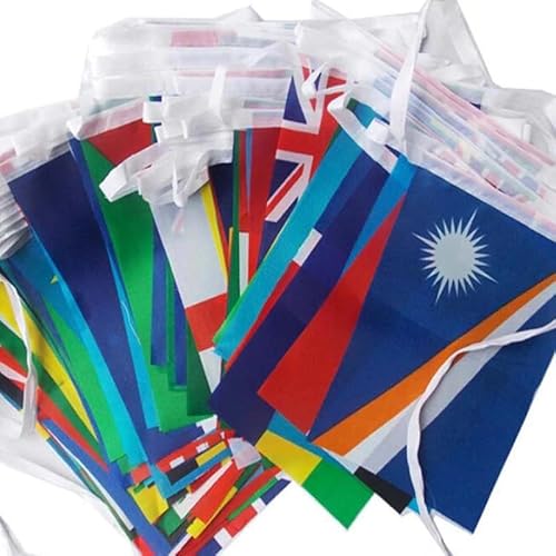 Kit Bandeira do Brasil 90x150cm com Varal Culto de Missões Oficial e Decorativo