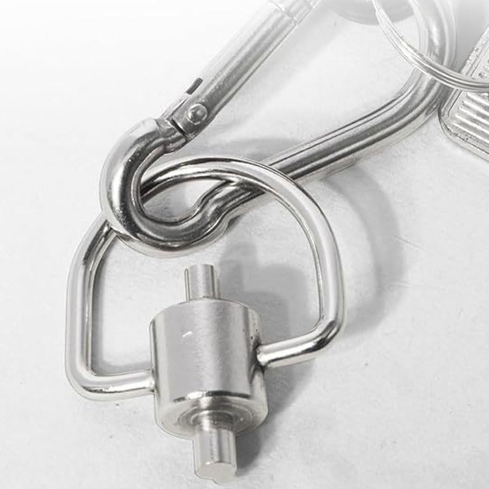 2 Pcs Refrigerant Locking Cap Key, Metal HVAC Tool for R410A R22 AC System Maintenance (2-in-1)