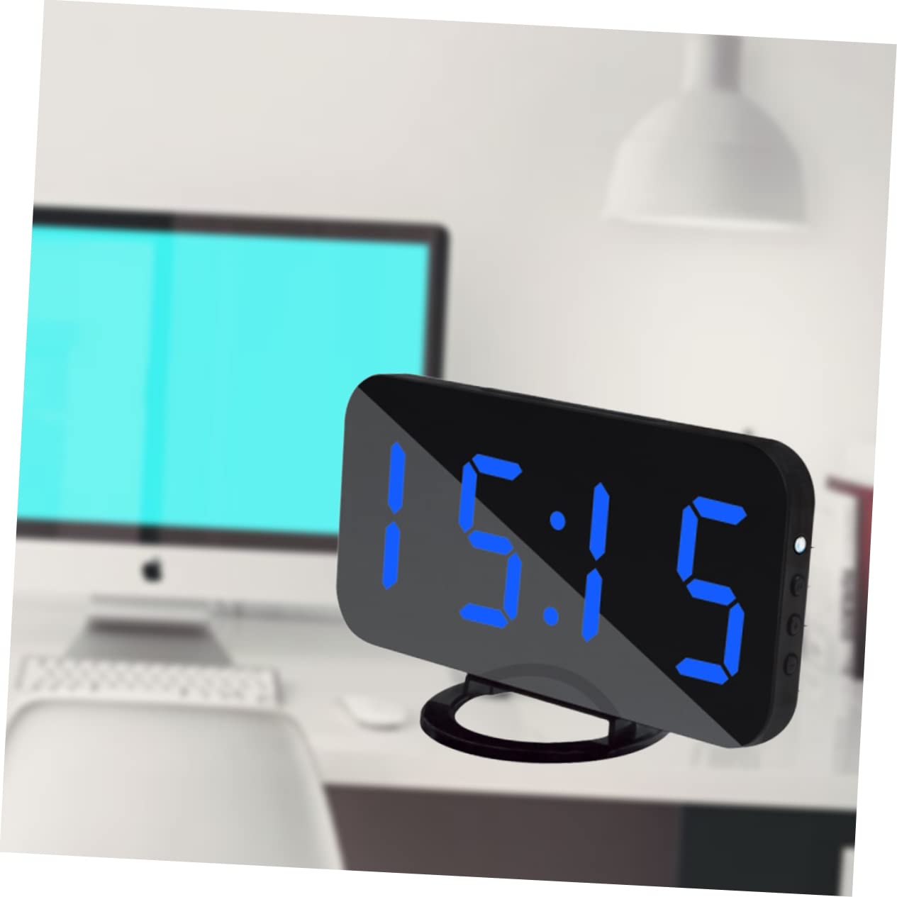 Ciieeo Sveglia Digitale Con Display Led Grande e Luminoso Controllo Della Luminosità Funzione Snooze Porte Usb Per Caricare Dispositivi Per Camera Da Letto e Scrivania