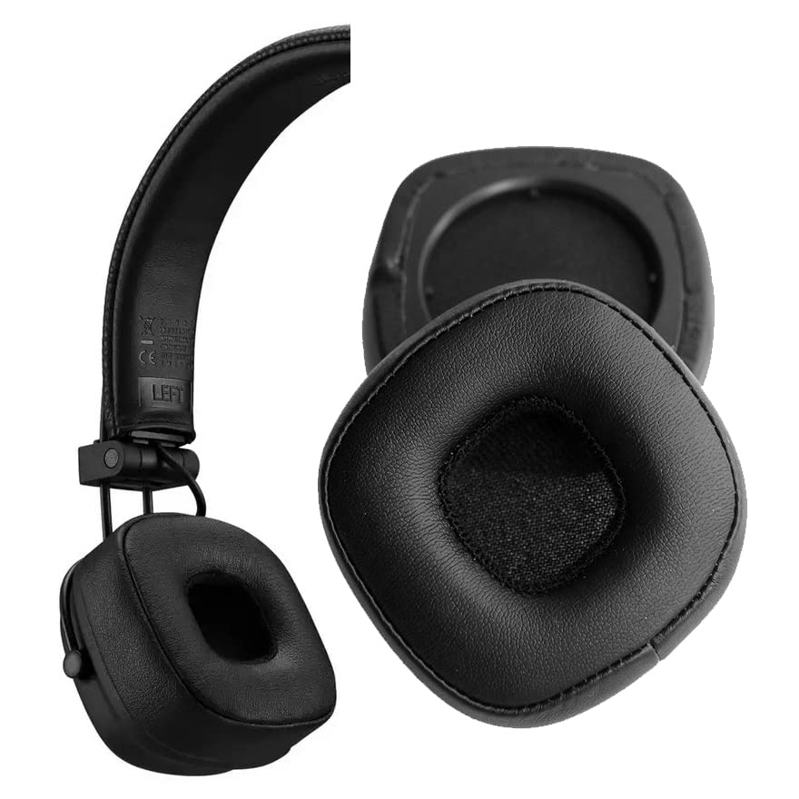 V-MOTA Ear Pads Compatible with Marshall Major IV 4 On-Ear Headphone,Replacement Earmuffs Repair Parts (Black 1 Pair)