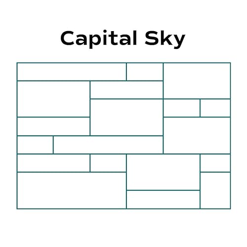 Miniatura 2 de Evolve Stone Capital Sky MA - Chapa de piedra plana no clasificada (14.25 pies cuadrados por caja)