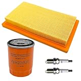 YGQ 6485 Maintenance Kit Replacement Oil Air Filter for Generac 0J8478S 070185ES fits Most 16 to 26 kw Air Cooled Generators 20kW and 22kW Standby Generators with 999cc Engine