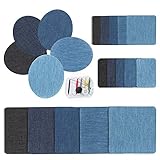 Amplia aplicación: nuestros parches de mezclilla están diseñados para ropa, chaquetas, camisas, polos, chalecos, sombreros, mochilas y más diseños para una amplia gama de aplicaciones.