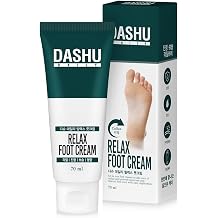 DASHU Daily Relax Foot Cream | Moisturizing Foot Cream for Dry Cracked Heels and Feet with Advanced Foot Care & Foot Repair Formula 2.36 fl oz