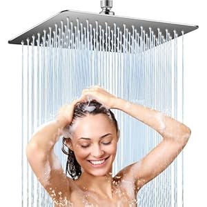 Weiclianhp 1 Regendusche 30cm Quadrat Chrom