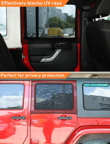 image for Savadicar Rear Window Sun Shade, Breathable Mesh Side Window Sunshade,