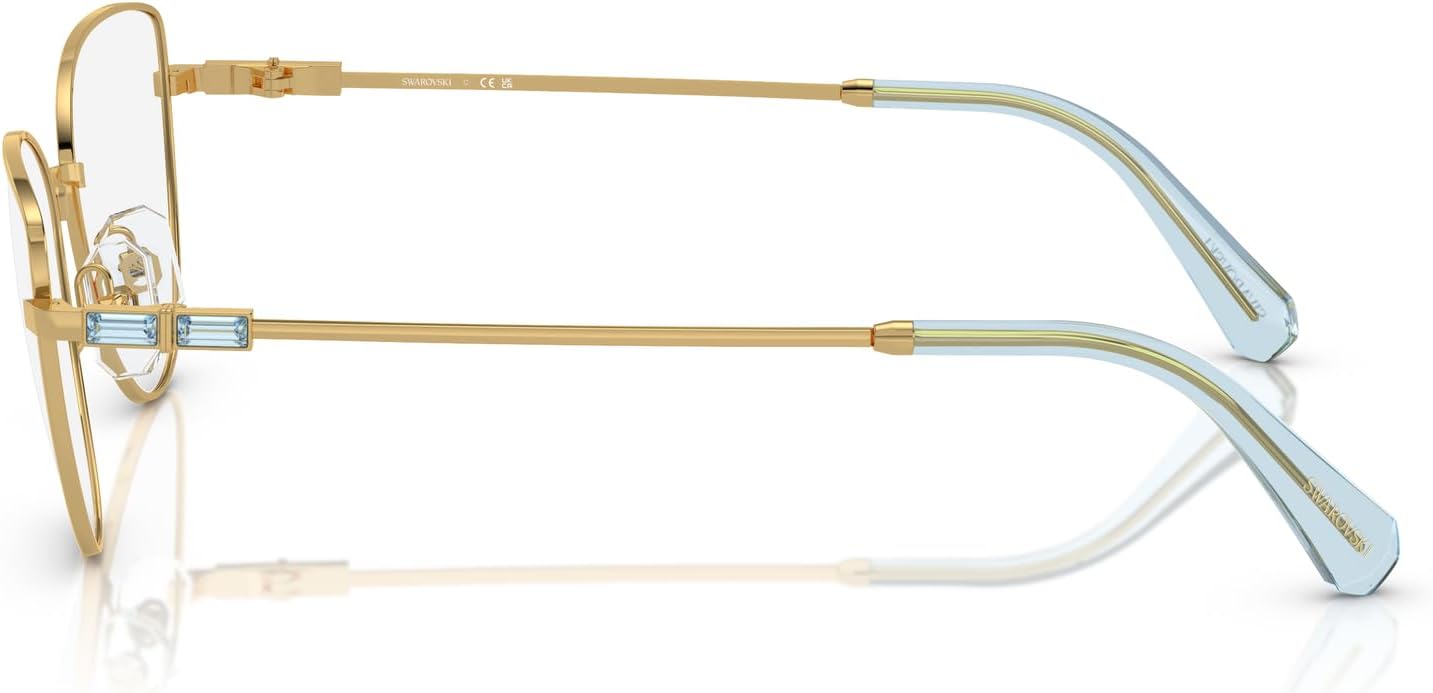 Swarovski womens Sk1007 Cat Eye Prescription Eyewear Frames