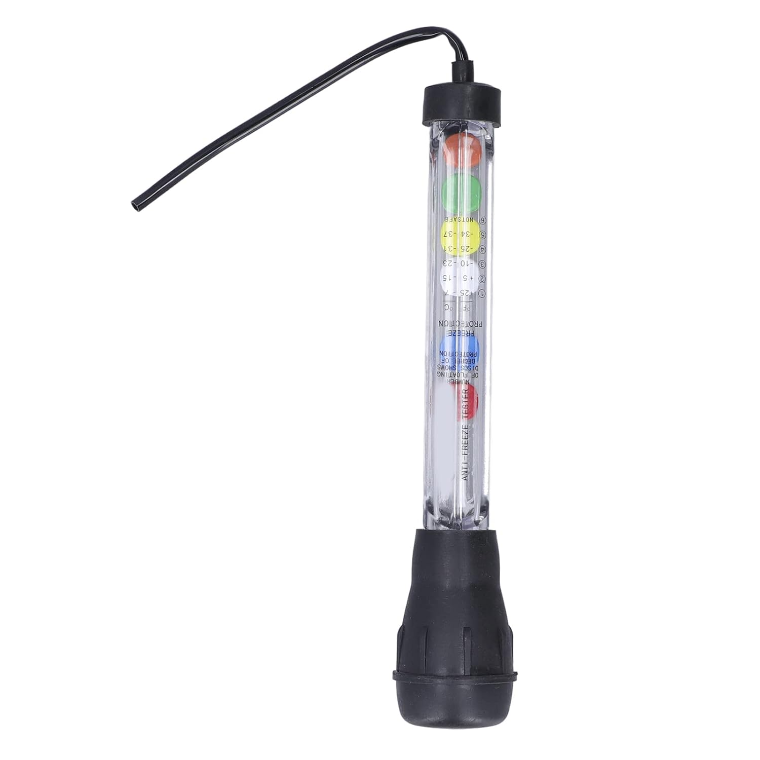 Andrew Battery Density Meter,Battery Density Tester,Professional Battery Hydrometer for Car Diagnostic,Battery Hydrometer Testing Electrolyte Level Density Acid Specific