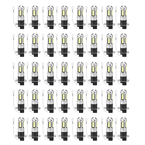 Kit luces H3 LED antiniebla 6000K de conducción diurna superbrillante