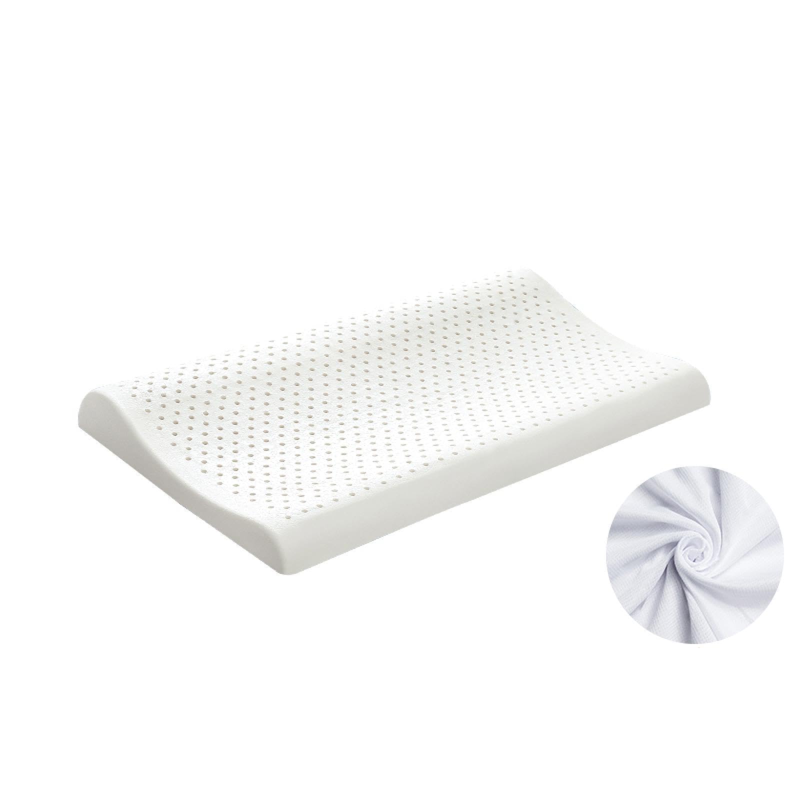 Support Cervical Pillows Slim Latex Pillow for Sleeping Low Loft Pillow Natural Latex Neck Pillows Standard Size with Tencel Cover Orthopedic Thailand