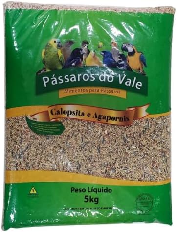 Mistura de Sementes para Calopsita e Agapornis-10 Kg