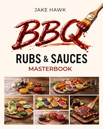 BBQ Rubs & Sauces Masterbook: The Ultimate Homemade Barbecue Cookbook for Smokers & Grill Lovers — 200 Bold Rubs, Marinades, Mops & Secret Sauces to Elevate Every Cut