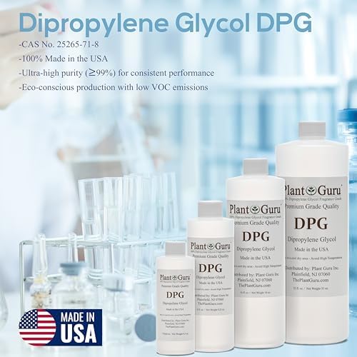 Dipropylene Glycol DPG 8 oz. - Fragrance Grade Carrier Oil - Great for Incense Making, Perfume and Body Oils. Detail