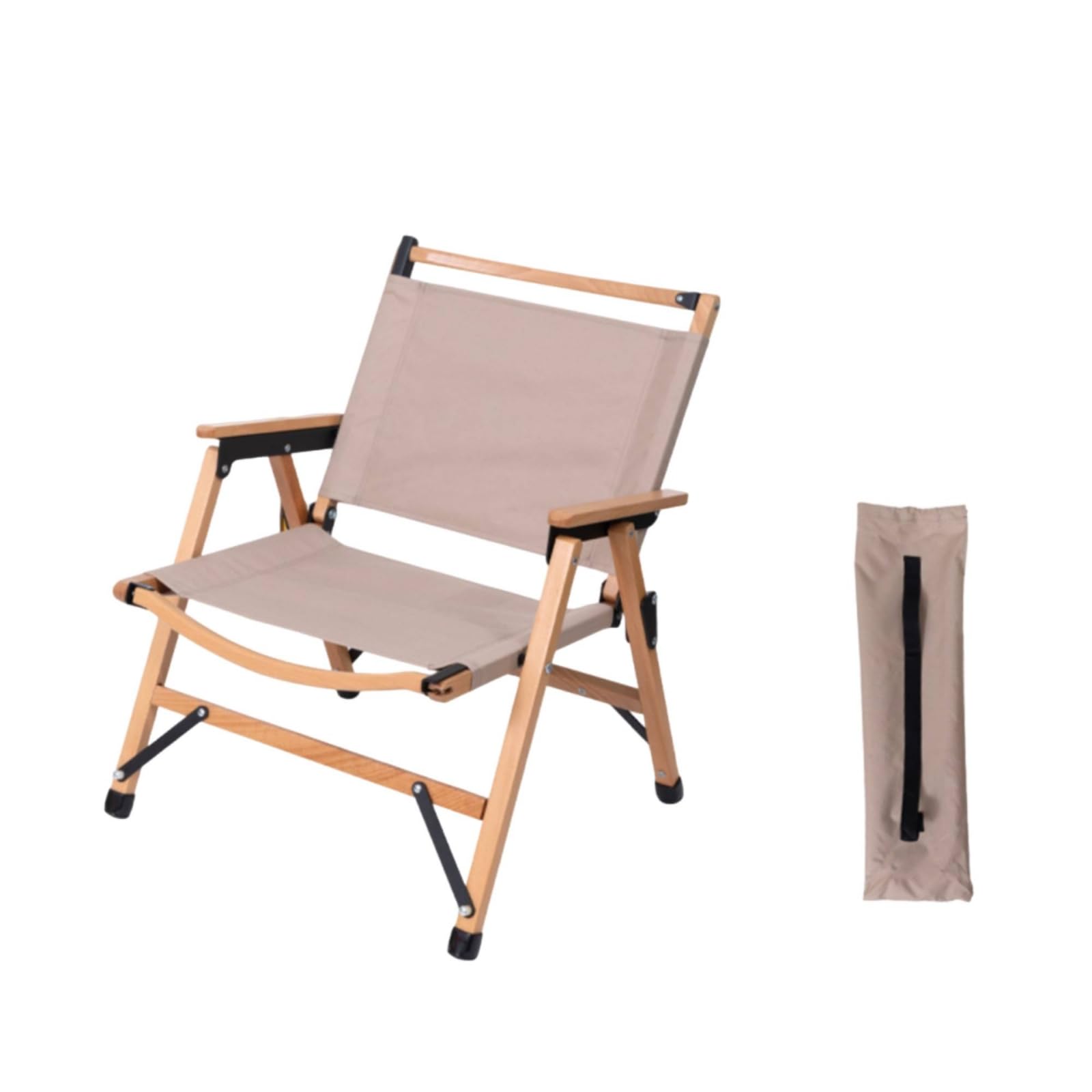 Fauteuil de camping pliant léger Gralara pour aménager un petit balcon ou partir en voyage