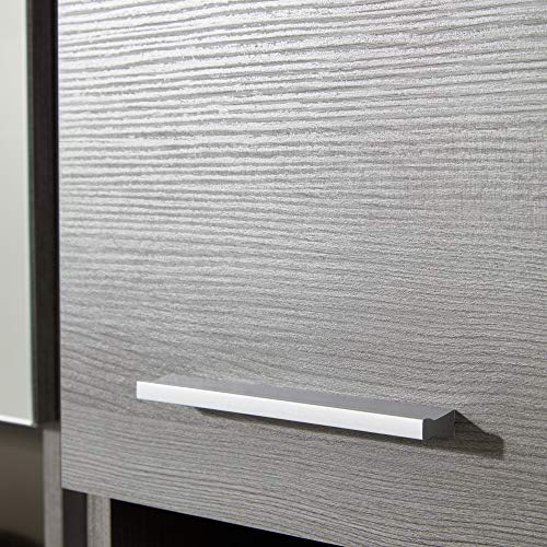 Furnline Baths High Dispensing Cabinet With Plenty Of Storage Space, Runner, Sardegna Smoke Silver, 30 x 190 x 31 cm Furnline Baths High Dispensing Cabinet With Plenty Of Storage Space, Runner, Sardegna Smoke Silver, 30 x 190 x 31 cm