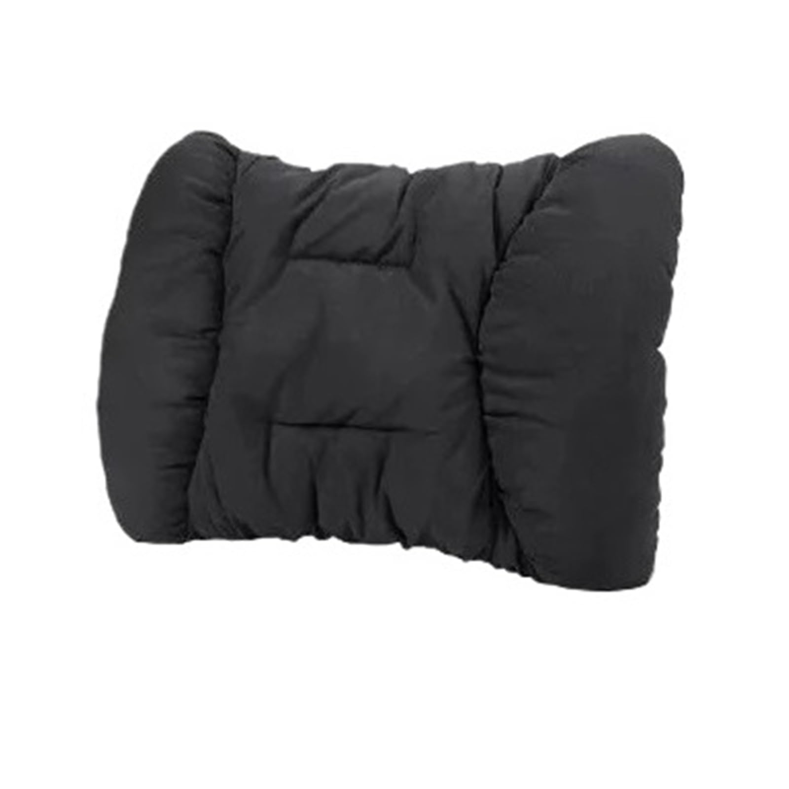 ATUMY Car Seat Pillow Car Headrest Plush Neck Support Pillow Comfortable Warmth Automobile Backrest Cushio Car Headrest(Waist support [Noble Black])