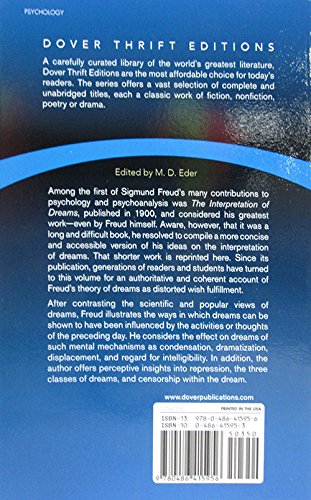 On Dreams (Dover Thrift Editions: Psychology) #TOP4