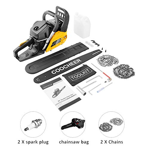 COOCHEER Chainsaw, 62CC 20