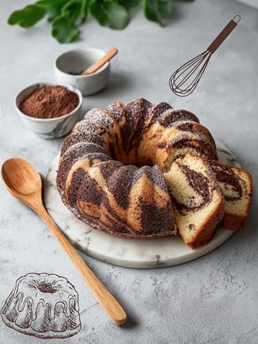 koawach Bio Backkakao Kakaopulver versch. Größen. Ohne Koffeinzusatz, vegan, fairtrade. Ohne Zuckerzusatz & Aromen. Perfekt zum Backen, Trinkschokolade. Wiederverschließbare Verpackung (500g)