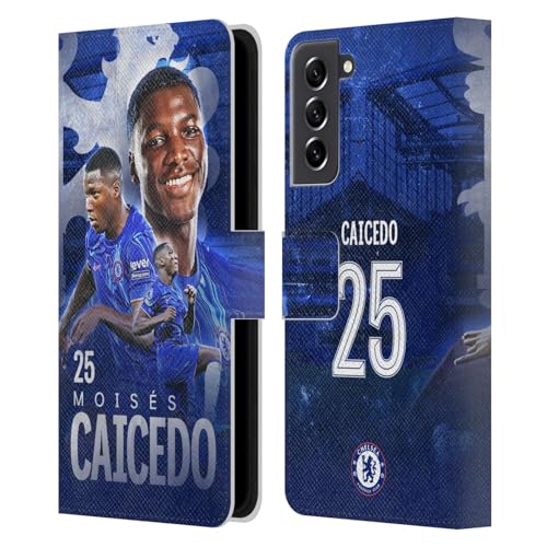 Coque Samsung S21 FE 5G Chelsea Caicedo Portefeuille Protection Integrale