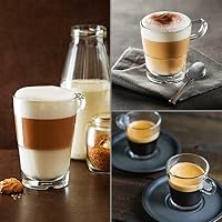 BEEM ESPRESSO-LATTE Siebträgermaschine -15 bar | Kaffeespezialitäten – wie vom Barista | Mit 0,4 L Milch- & 1,4 L Wassertank | Milchschaumkonsistenz individuell wählbar [Schwarz-Silber] – Ansicht 5