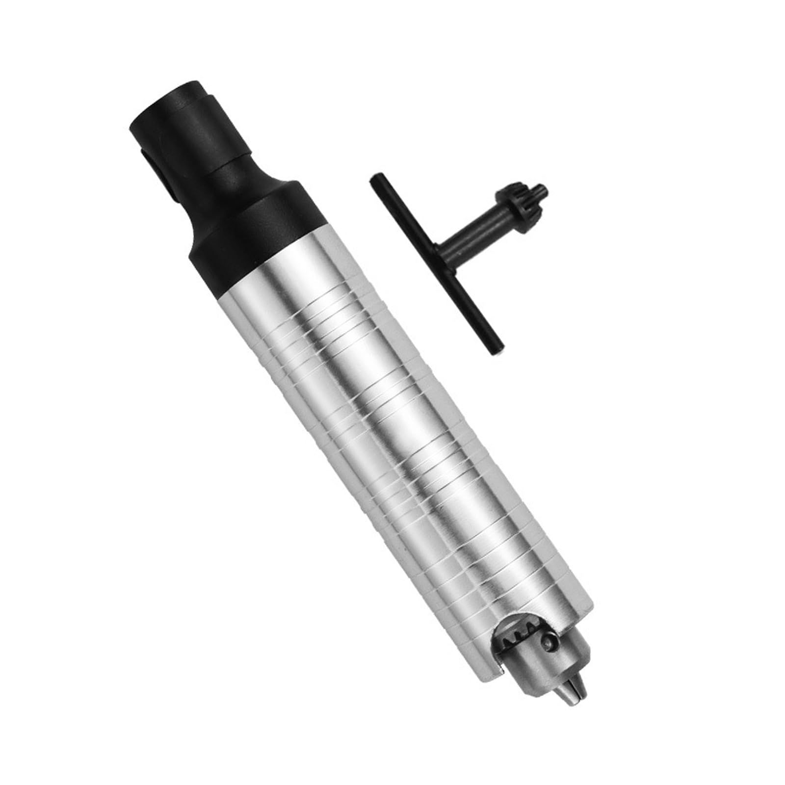 Drill Extension for Grinding Polishing Works with 0.3mm-6.5mm Shafts Aluminum Body Whirling Tool Accessories