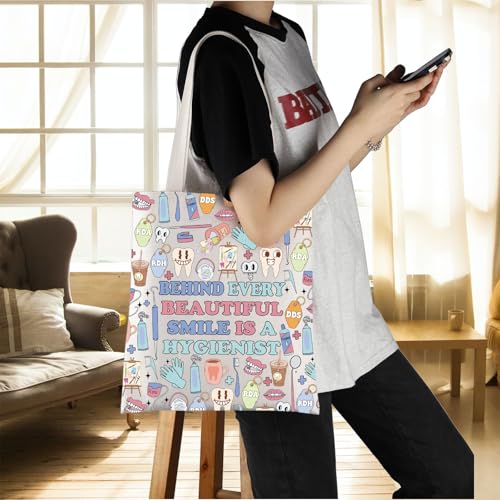 Bolso Tote para Higienista Dental Canvas 14.9in miniatura 6