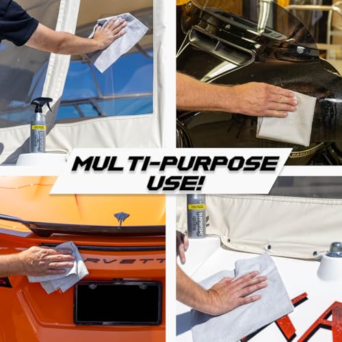 Rouleau de serviette en microfibre Flitz réutilisable lavable 30 feuilles