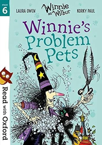 Read With Oxford Stage 6: Winnie and Wilbur 6 Books Collection Set By Laura Owen (Winnie's Problem Pets, Animal Antics, Warbling Winnie, Party Time, Go Winnie Go!, Outdoor Fun)