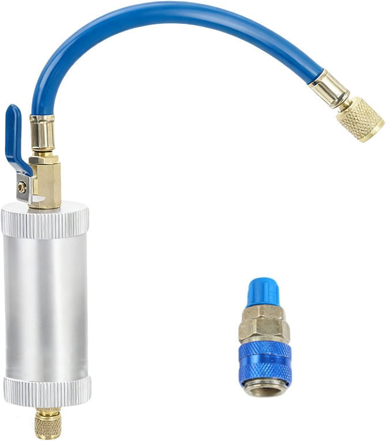 Professional a Coil Injections Tool Refrigerants Oil Dye InjectorsSet for Automotive & Home Air Conditioning Maintenance a C Refrigerants Oil Injectors