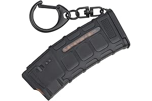 Tactical Mini Gun Keychain with Bullets