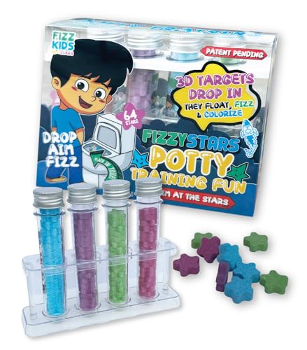 Fizzy Stars-Speed Up Potty Training Educational Reward Potty Training Toddler Potty Potty Trainer Potty Training Supplies Potty Training Essentials Easy Potty Training