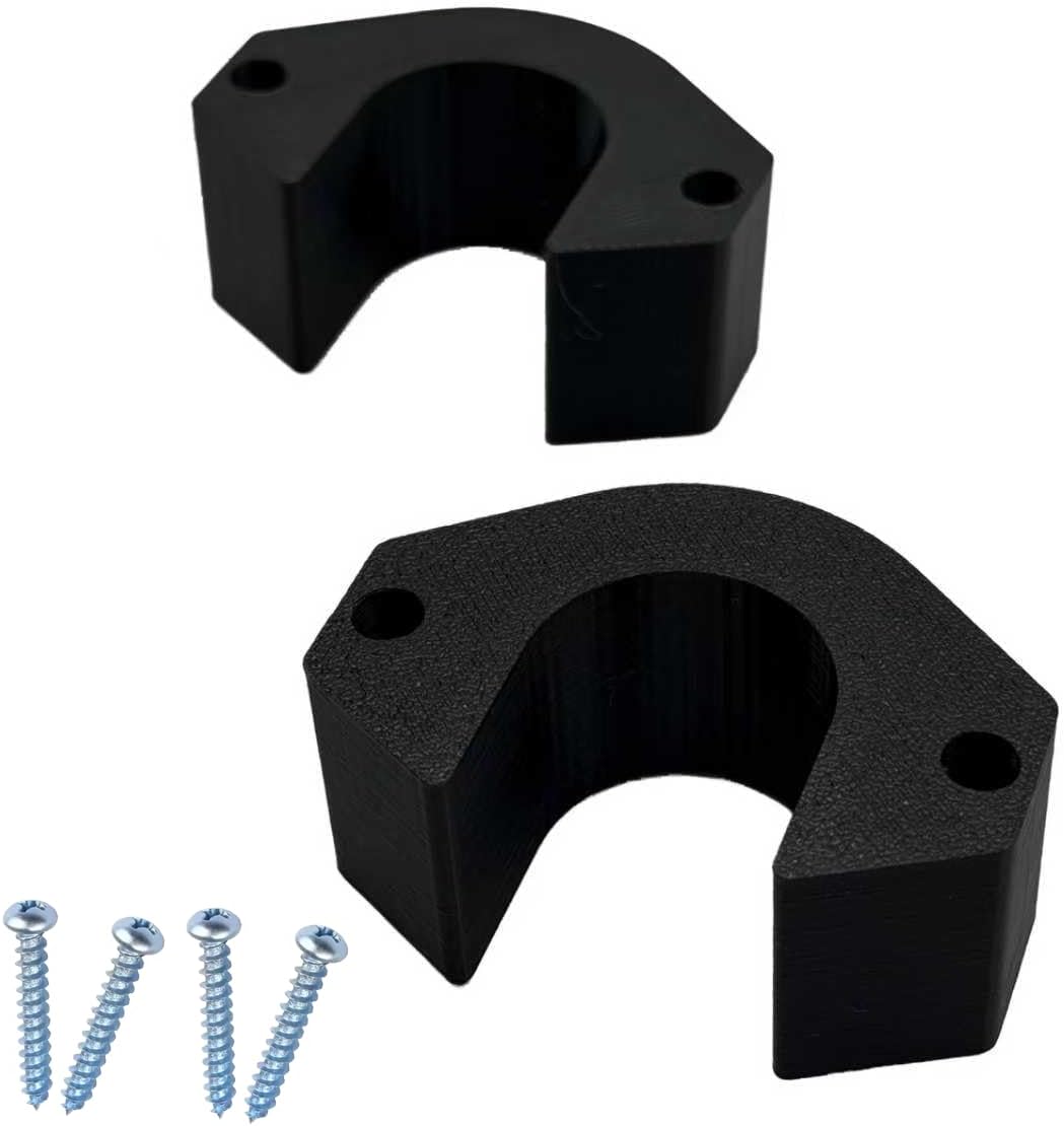 Frost Free Sillcock Spacer for Outdoor Water Faucet Hose Bib Extender-Black