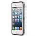 Moon Monkey Diamond Crystal Bling Aluminum Metal Bumper Hard Gold Case Cover for Iphone 5 5s (Black)