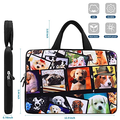 Icolor 11 11.6 12 12.1 12.5 Inch Laptop Carrying Bag Chromebook Case Notebook Ultrabook Bag Tablet Tote Cover Neoprene Sleeve For Apple Macbook Air Samsung Google Acer Hp Dell Lenovo Asus Icb12-08 #TOP6