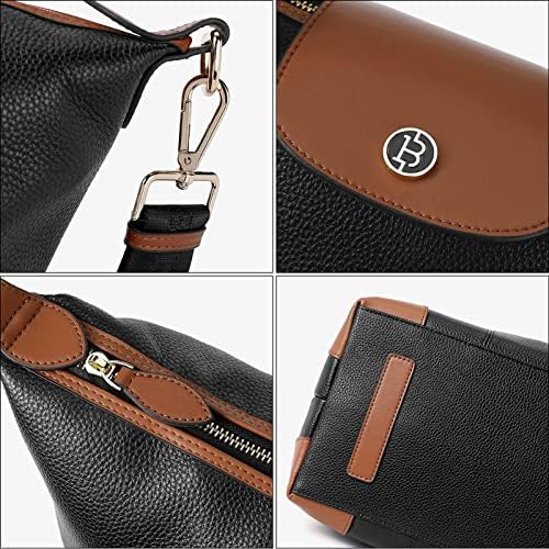 BOSTANTEN Travel Bag for Women Leather Duffle Bag Business Tote Bag Overnight Weekender Bag Oversized Duffel 6 BOSTANTEN Travel Bag for Women Leather Duffle Bag Business Tote Bag Overnight Weekender Bag Oversized Duffel