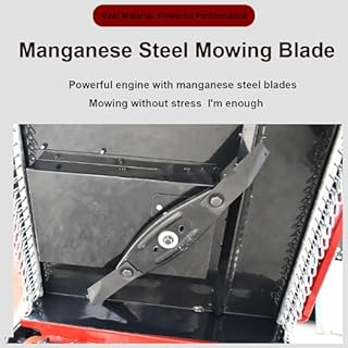 Robotic Lawnmower with Snow Shovel, Gas-Electric Hybrid, 7.5hp, Remote Controlled Mower for Lawns up to 1500m², 45° Slope Capability