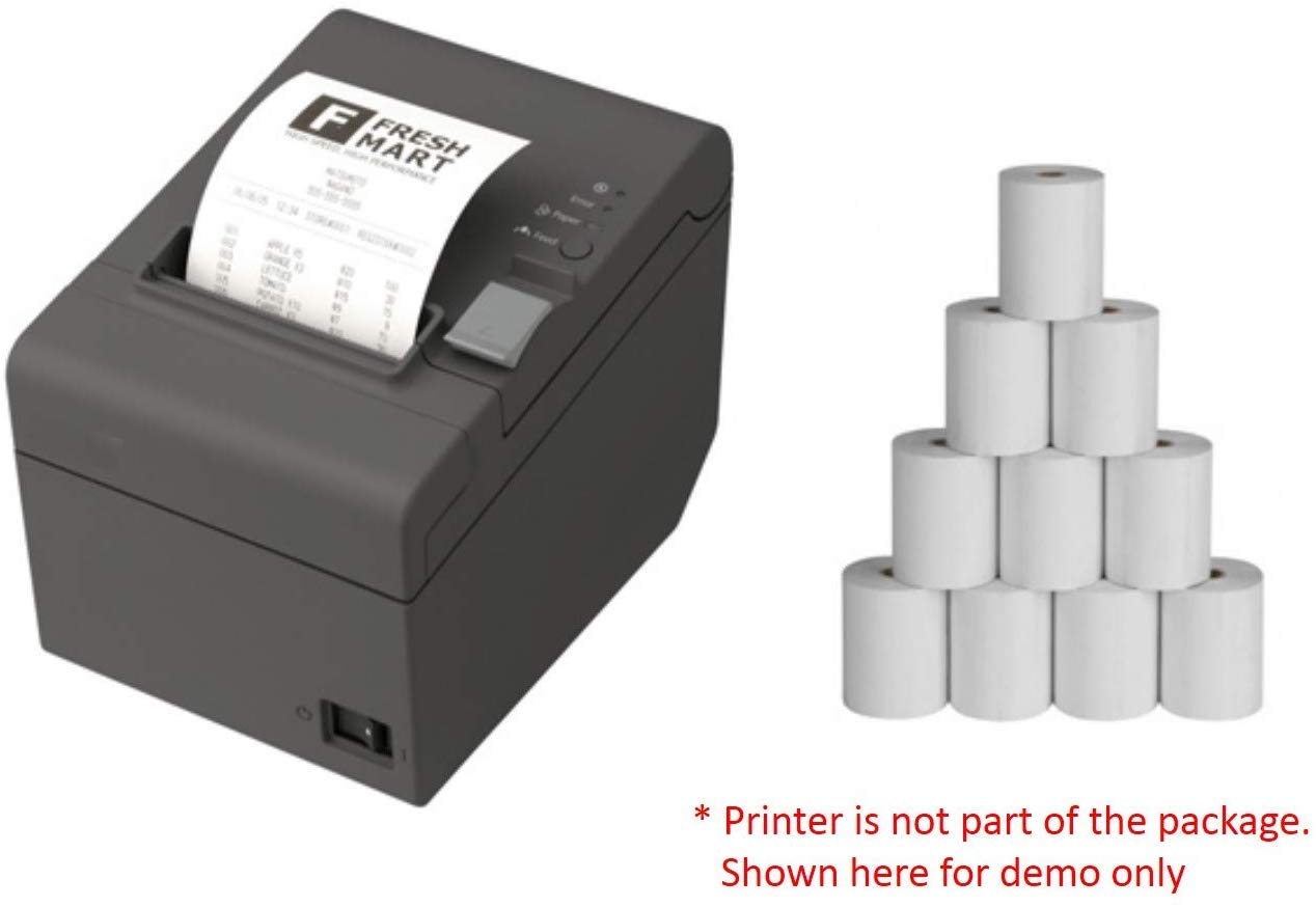 Realon Paper roll 58MMx25Mtr(2 Inch) Thermal Paper roll for Billing