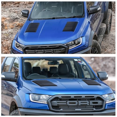 Protector de capó para Ford Ranger 2012-2022 y paneles ABS decorativos tipo Raptor 4